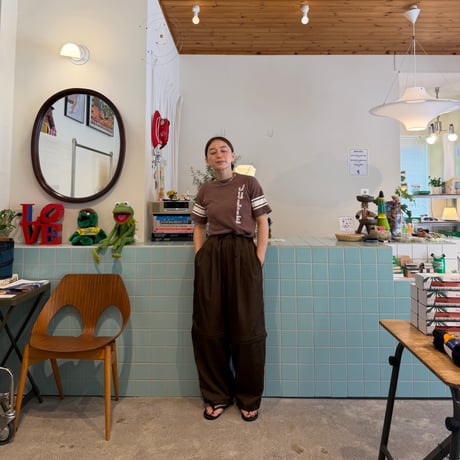 PHEENY / Nylon Vazzero Convertible Wide-Leg Pants