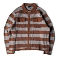 PHINGERIN / CORDY KNIT JACKET STRIPE