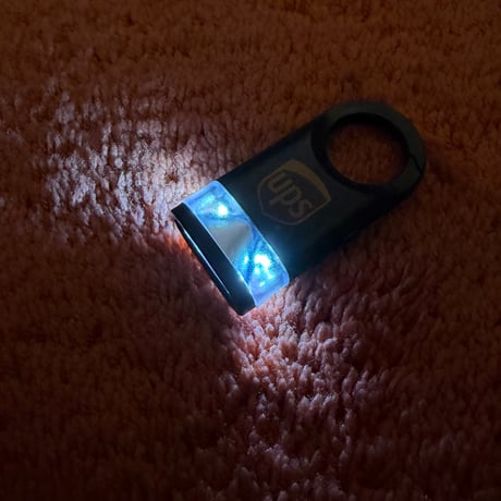 LED Carabiner Flashlight "UPS"