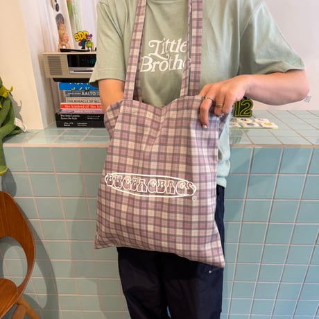 BUGBAGBAGS / Basic Logo-Tote Check