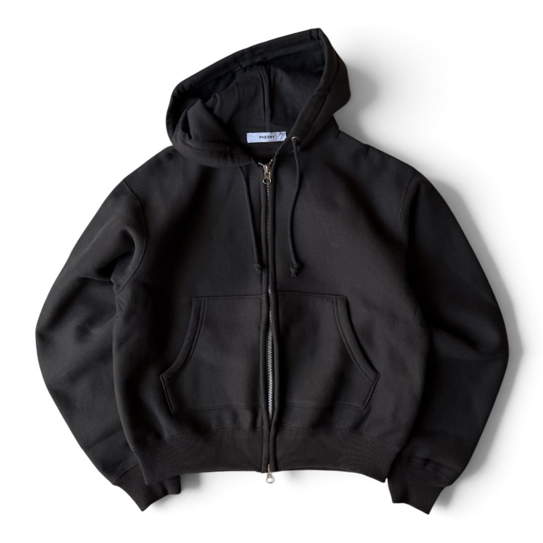 PHEENY / Athletic fleece Zip-up Hoodie | FLUTTER