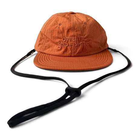 garbage / SOFT BRIM 6 PANEL CAP w/ CHIN STRAP (OFFLINE)