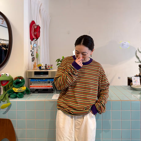 WALLA WALLA SPORT / L/S STRIPE TEE