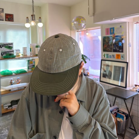 SAYHELLO / Check Baseball Cap