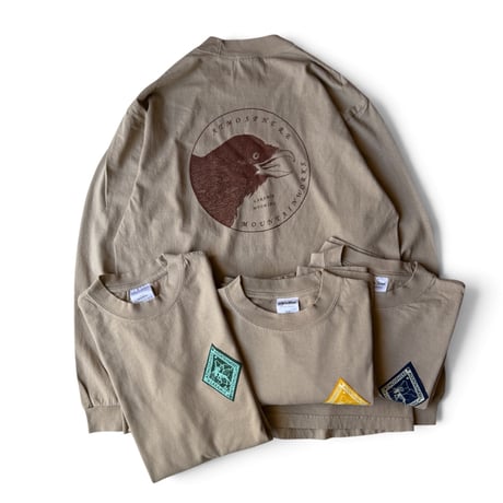 ATMOSPHERE MOUNTAIN WORKS / PRINTED L/S TEE