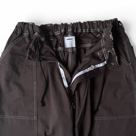 oddment / Big Painter Double Knee Pnats Dyed BROWN