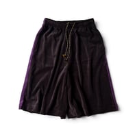 PHEENY / Cotton Velour Side Stripe Shorts
