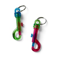 DEAD STOCK ACCESSORIES / 80s PLASTIC KEY RING