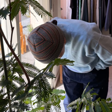 SAYHELLO / Restripe Knited Cap