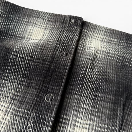 PHEENY / Ombre Check Stretch Corduroy Bustier