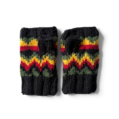 Lakhays / ZIG ZAG RASTA ARM WARMER