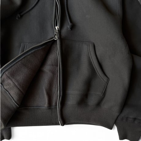 PHEENY / Athletic fleece Zip-up Hoodie