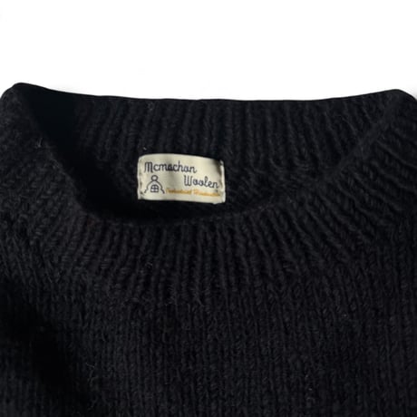 MacMahon Knitting Mills / Crew Neck Knit-Yin & Yang