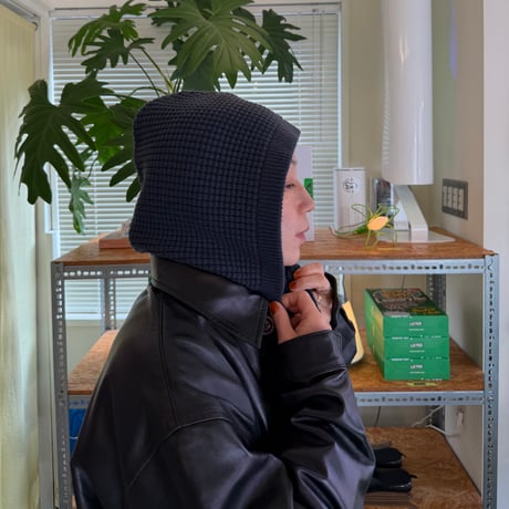 COMFORTABLE REASON /  Wool Hood Scarf