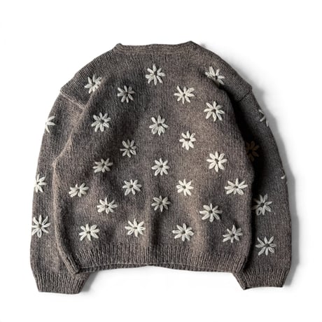 MacMahon Knitting Mills / Button Cardigan-Embroidery