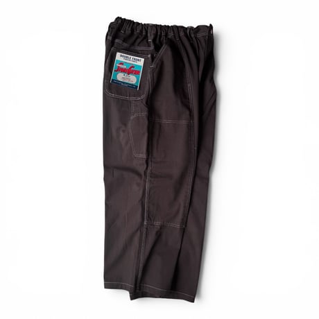 oddment / Big Painter Double Knee Pnats Dyed BROWN