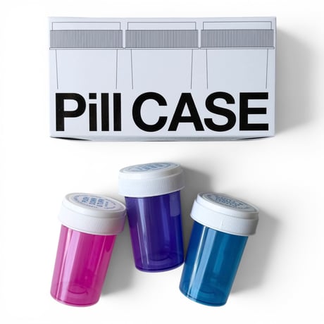LIXTICK / PiLL CASE (MEDIUM 3PACK)