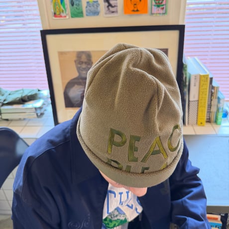 garbage / FLEECE BEANIE（PEACE PLEASE）