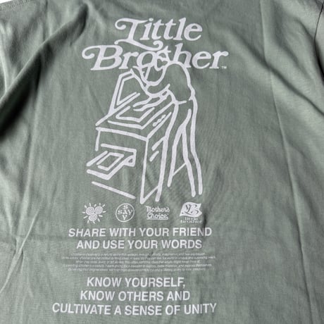 SAYHELLO Little Brother / Roots Logo Tee