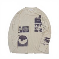 PHEENY / Recycled Polyester Photo L/S Tee