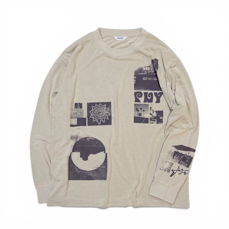 PHEENY / Recycled Polyester Photo L/S Tee