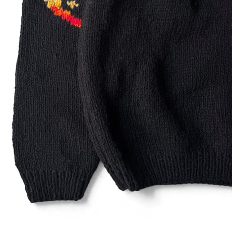 MacMahon Knitting Mills / Crew Neck Knit-Yin & Yang