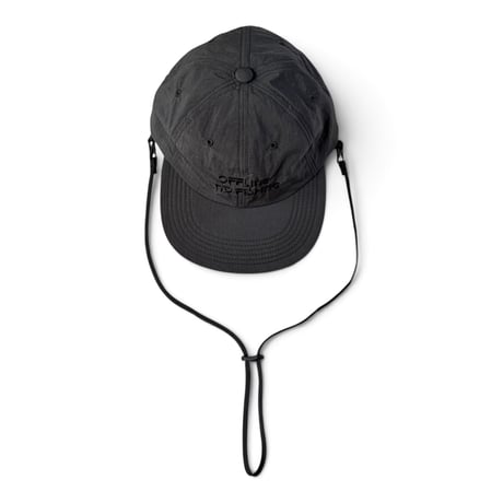 garbage / SOFT BRIM 6 PANEL CAP w/ CHIN STRAP (OFFLINE)