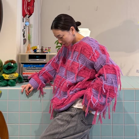 FLUTTER / Monster Stripe Knit
