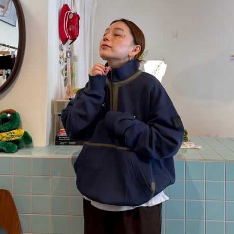 PHINGERIN / QUARTER ZIP SWEATSHIRT