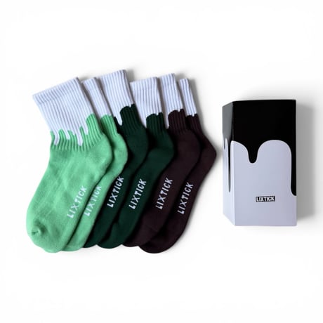 LIXTICK / DRIP SOCKS 3PACK 7.5