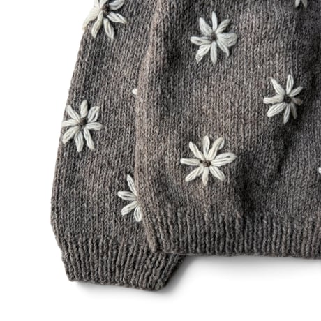 MacMahon Knitting Mills / Button Cardigan-Embroidery