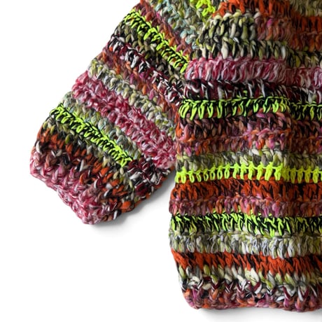 HARIMA / Hand Knit Crew Sweater