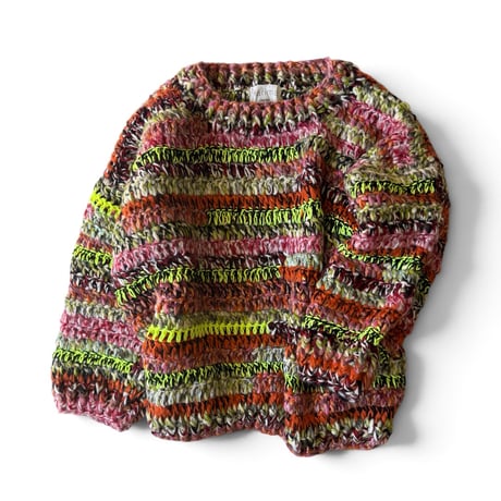 HARIMA / Hand Knit Crew Sweater