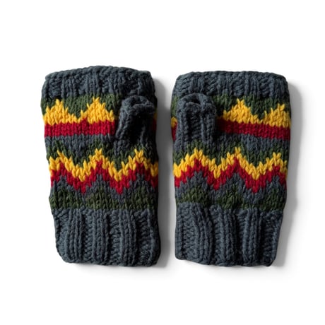 Lakhays / ZIG ZAG RASTA ARM WARMER