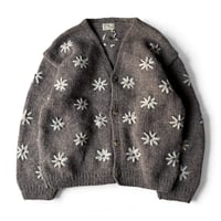 MacMahon Knitting Mills / Button Cardigan-Embroidery