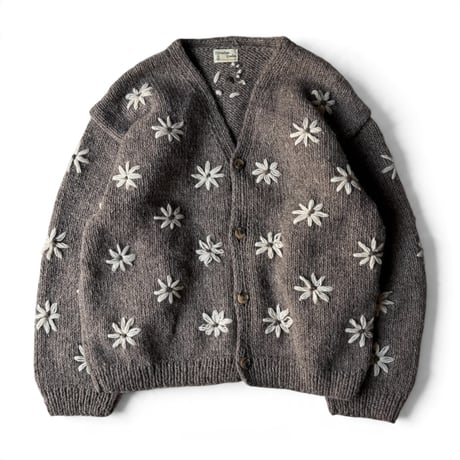 MacMahon Knitting Mills / Button Cardigan-Embroidery