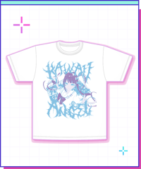 【超てんちゃん生誕祭2026】画面の中からジェルばんはTシャツ(Ver.BLUE)