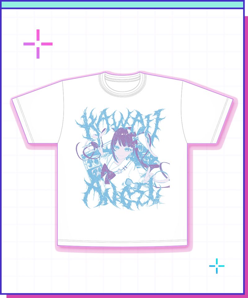 超てんちゃん生誕祭2026】画面の中からジェルばんはTシャツ(Ver.BLUE
