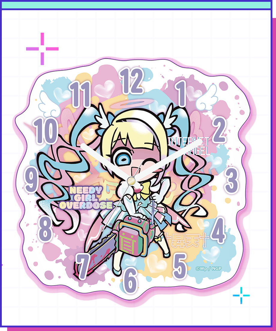 天連です。 超てんちゃん生誕祭2026】電脳天使スプラッシュクロック | NEEDY GIRL