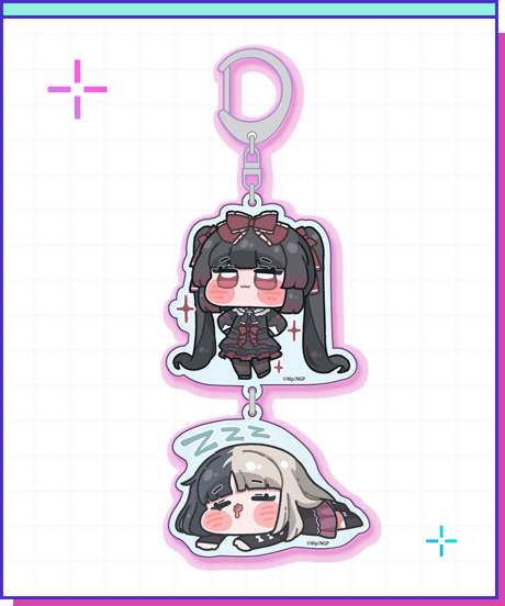【POP-UP STORE in 東名阪2026】みにみにぷらぷらアクキー（美血華＆かちぇ)