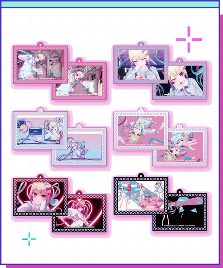 【超てんちゃん生誕祭2026】トレーディングレンチキュラーアクキー／超てんちゃん(アニメ ver.)