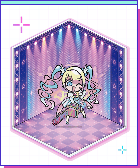 【超てんちゃん生誕祭2026】ライブステージアクスタ／超てんちゃん(hato先生 ver.)