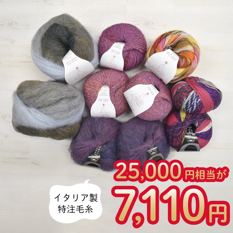 数量限定】内藤の日2026！特注毛糸特別セット | WISTERIA 手作りのお店