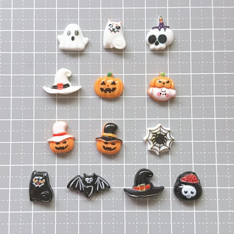 【15個】ミニミニハロウィンパーツ【200】