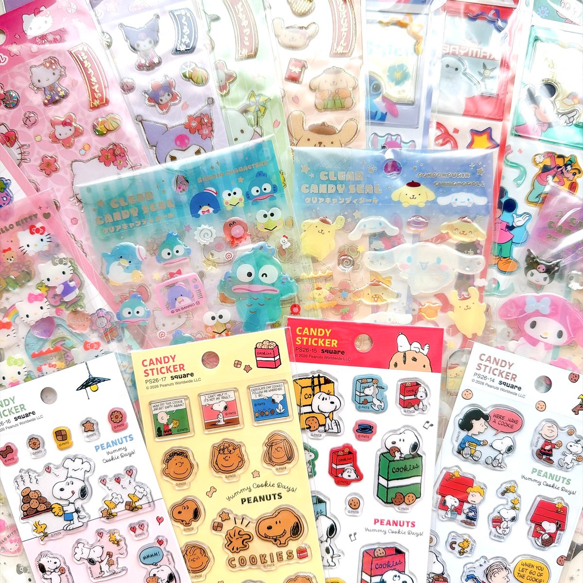 10枚】正規品キャラクターシール｜おまかせセット｜被りなし | Bubwell