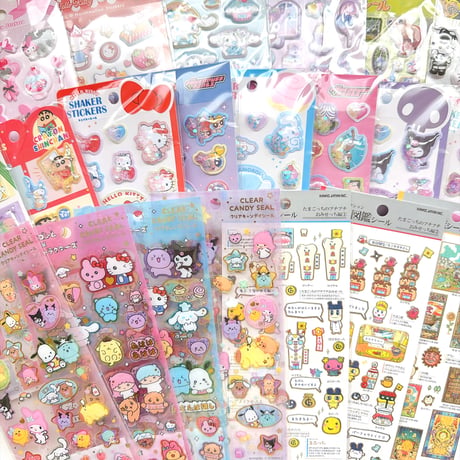 【10枚】正規品キャラクターシール｜おまかせセット｜被りなし