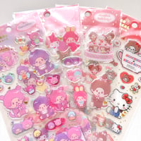 【1枚】モンチッチ × ハローキティ コラボ クリア キャンディシール Sanrio サンリオ シール