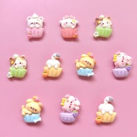 【10個】カップケーキアニマル【199】