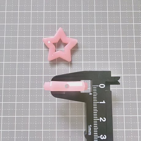 【15個】スターフレームビーズ【164】