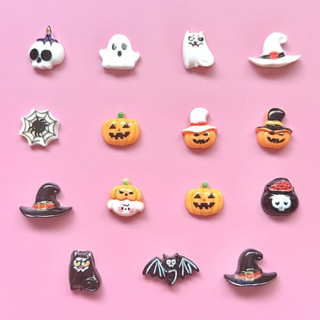 【15個】ミニミニハロウィンパーツ【200】